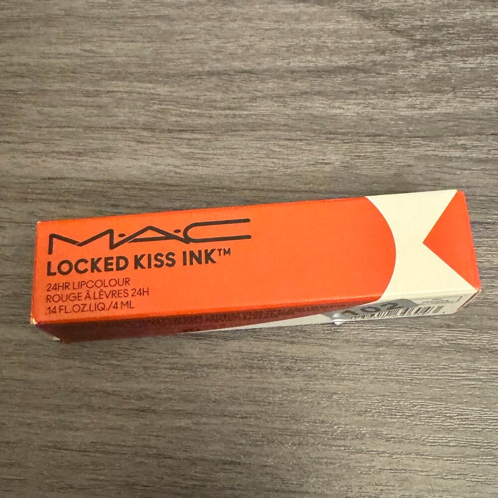 MAC Locked Kiss Ink 24 hour lip in shade 92 Brazen